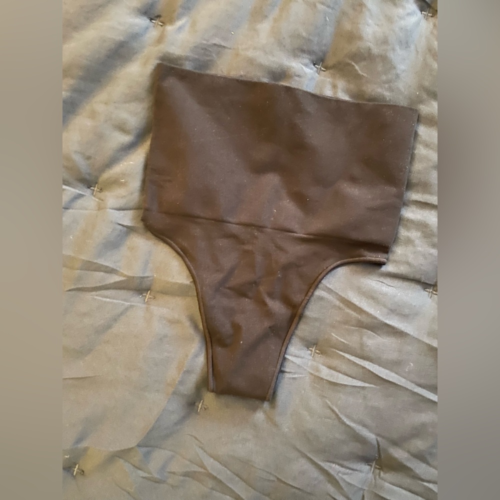 Skims seamless sculpt MID WAIST THONG Jasper xxs/xs - Picture 7 of 10